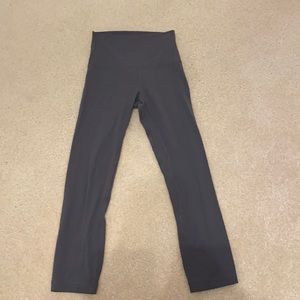 Lululemon Cropped Align Gray Leggings